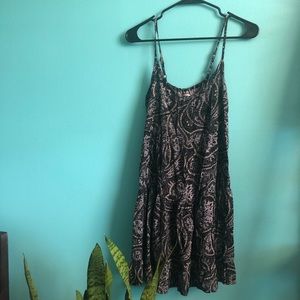 Paisley Ruffle Dress